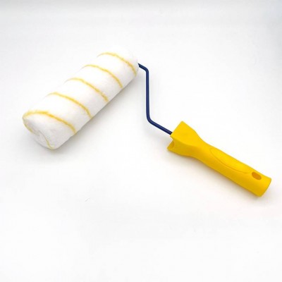 Wall Painting Brush Polyester Fiber With Plastic Handle Painting Roller Brush